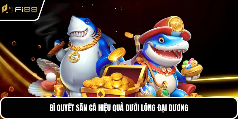 Bí quyết săn cá hiệu quả dưới lòng đại dương