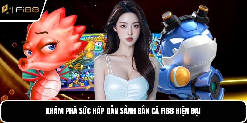 Khám phá sức hấp dẫn sảnh bắn cá FI88 hiện đại