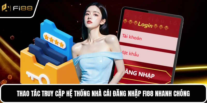 Thao tác truy cập hệ thống nhà cái đăng nhập FI88 nhanh chóng